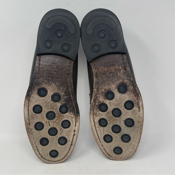 Allen Edmonds Dylan Penny Loafers Mens 8.5 D Burnished Green Leather Shoes main image 6